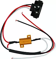 Buyers Products 5621012 LED Turn Signal Equalizer DOT Light Plugs PL-3 with Male and Female Plugs, Blunt Cut Leads