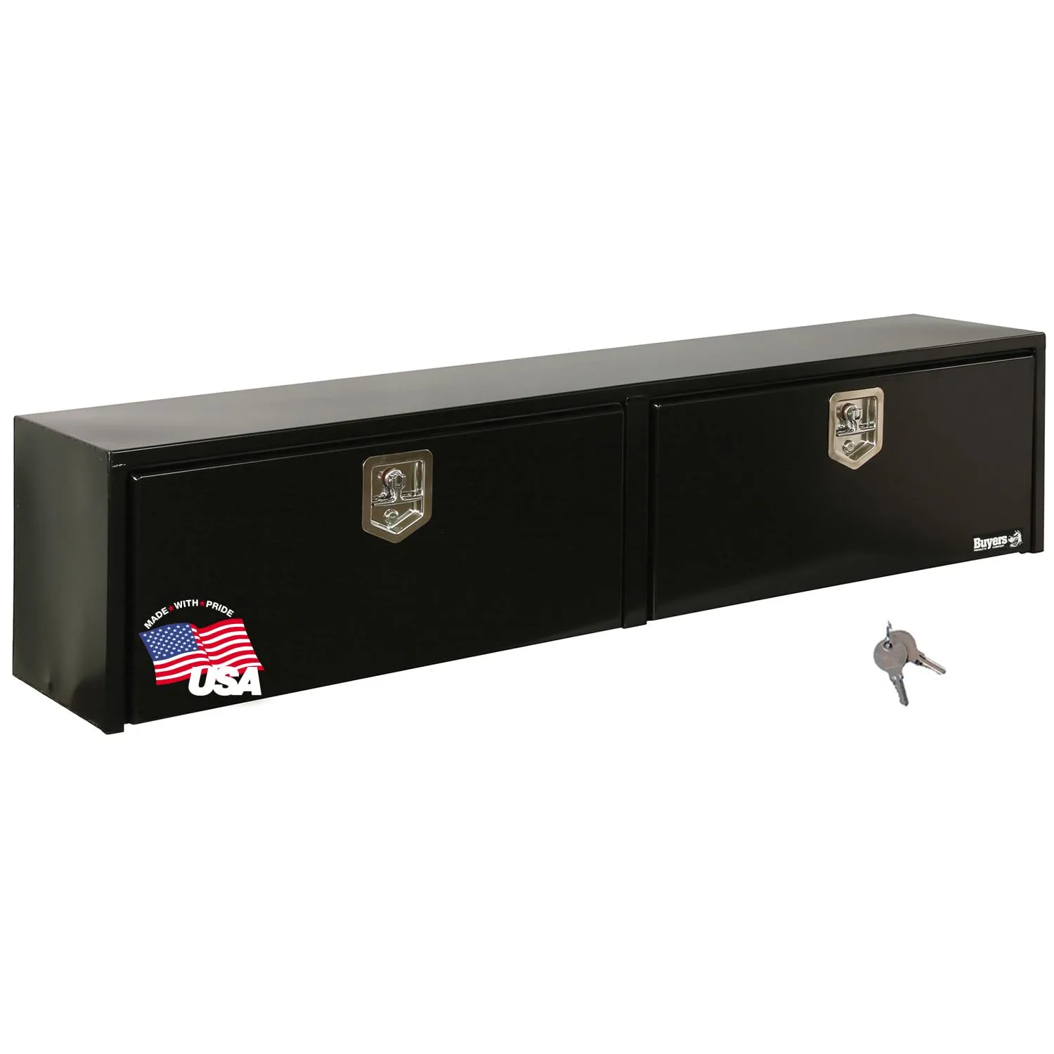 Buyers Products Steel Topsider Truck Box with T-Handle Latch