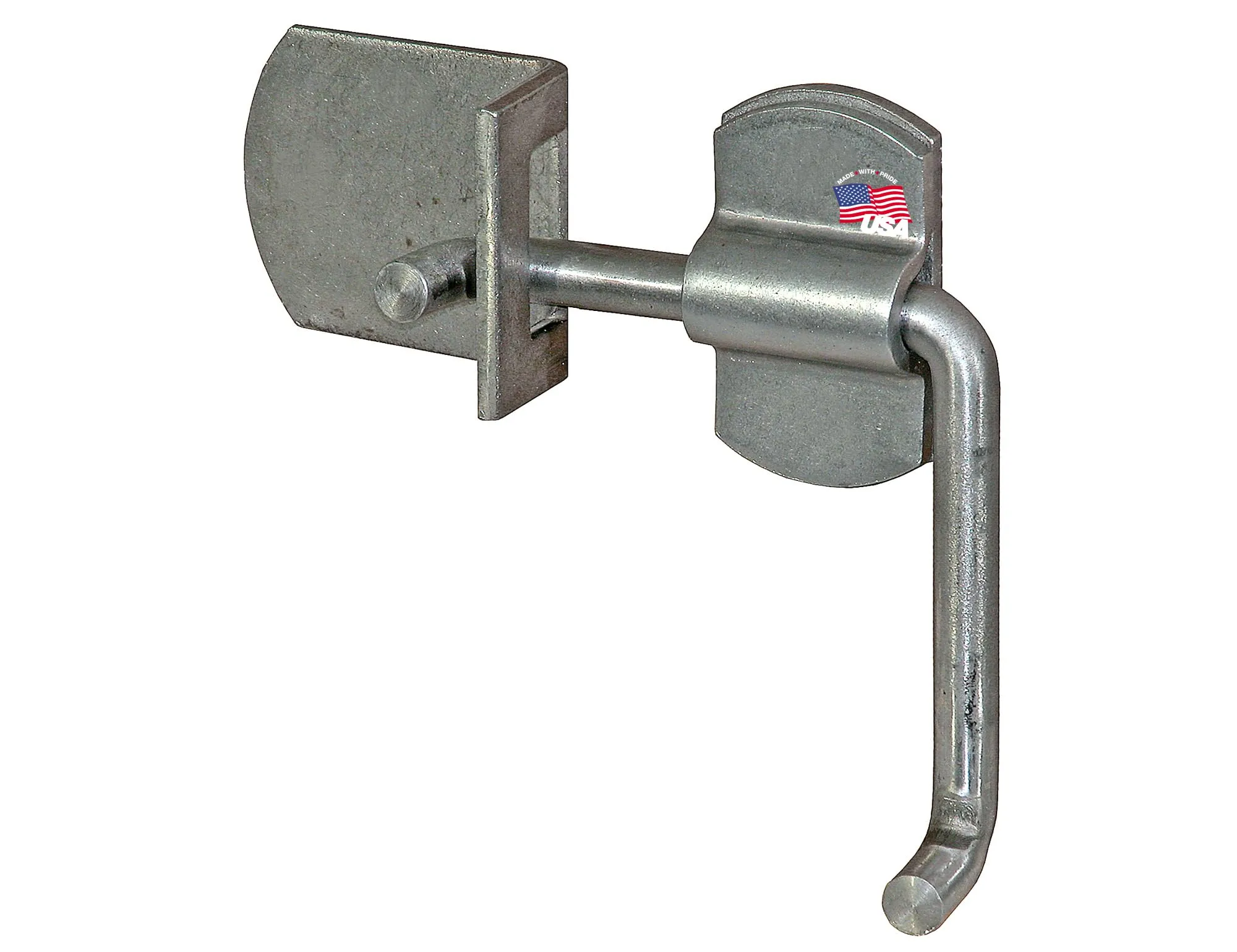 Buyers Products B2588W Weld-On Straight Side Security Latch Set – 4-Piece for Trailers & Gates