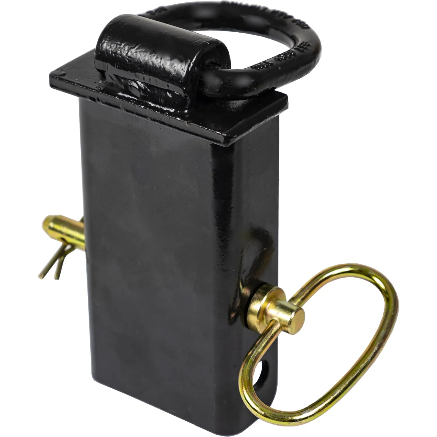 Buyers Products B38SP Stake Pocket D-Ring, 1/2 in Forged Steel, 2-1/2 in ID, Black, 4080 lb WLL