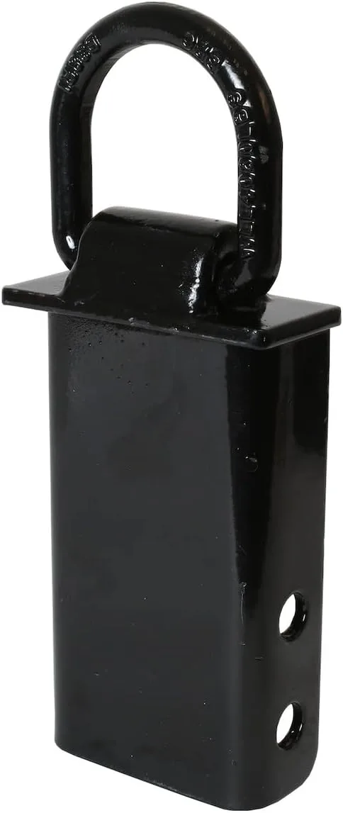 Buyers Products B38SP Stake Pocket D-Ring, 1/2 in Forged Steel, 2-1/2 in ID, Black, 4080 lb WLL
