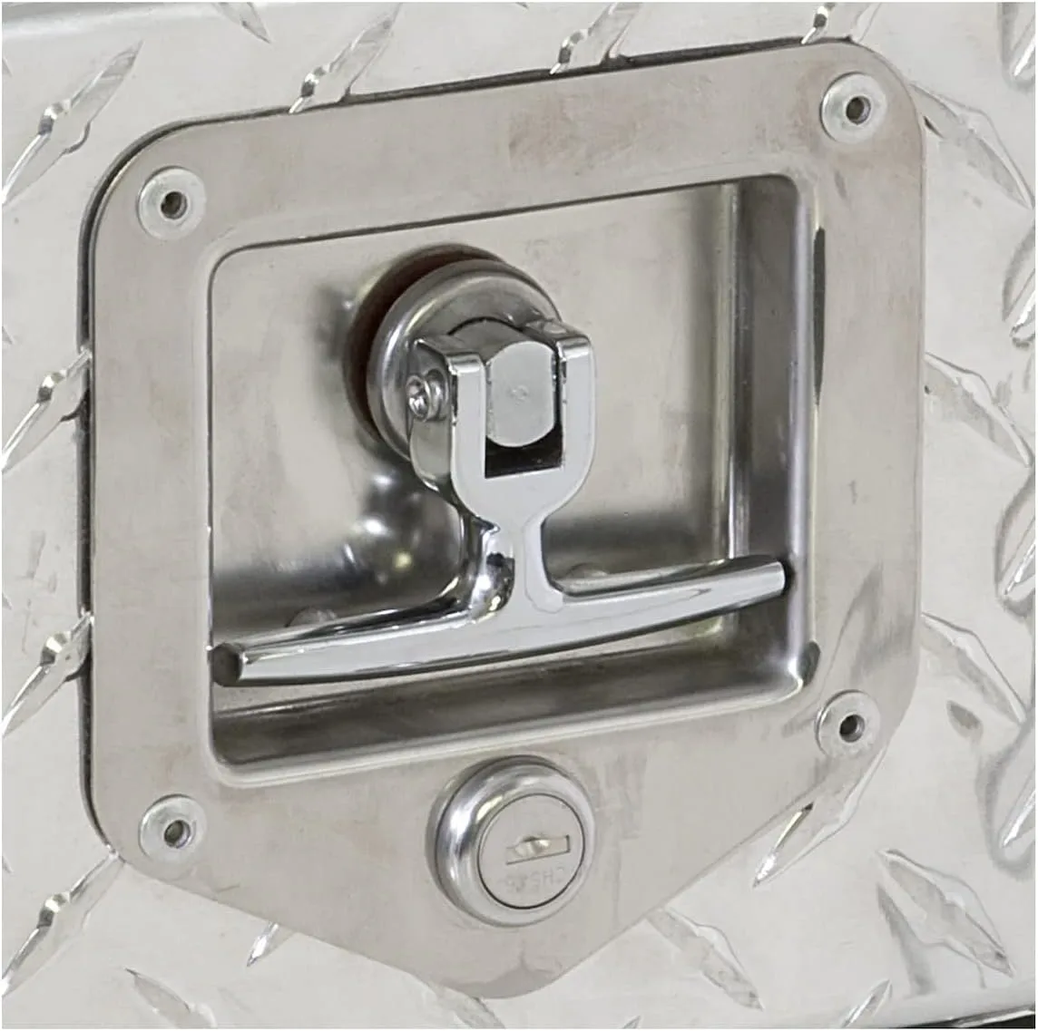 Buyers Products Stainless Steel T-Handle Latch with Lock & Gasket