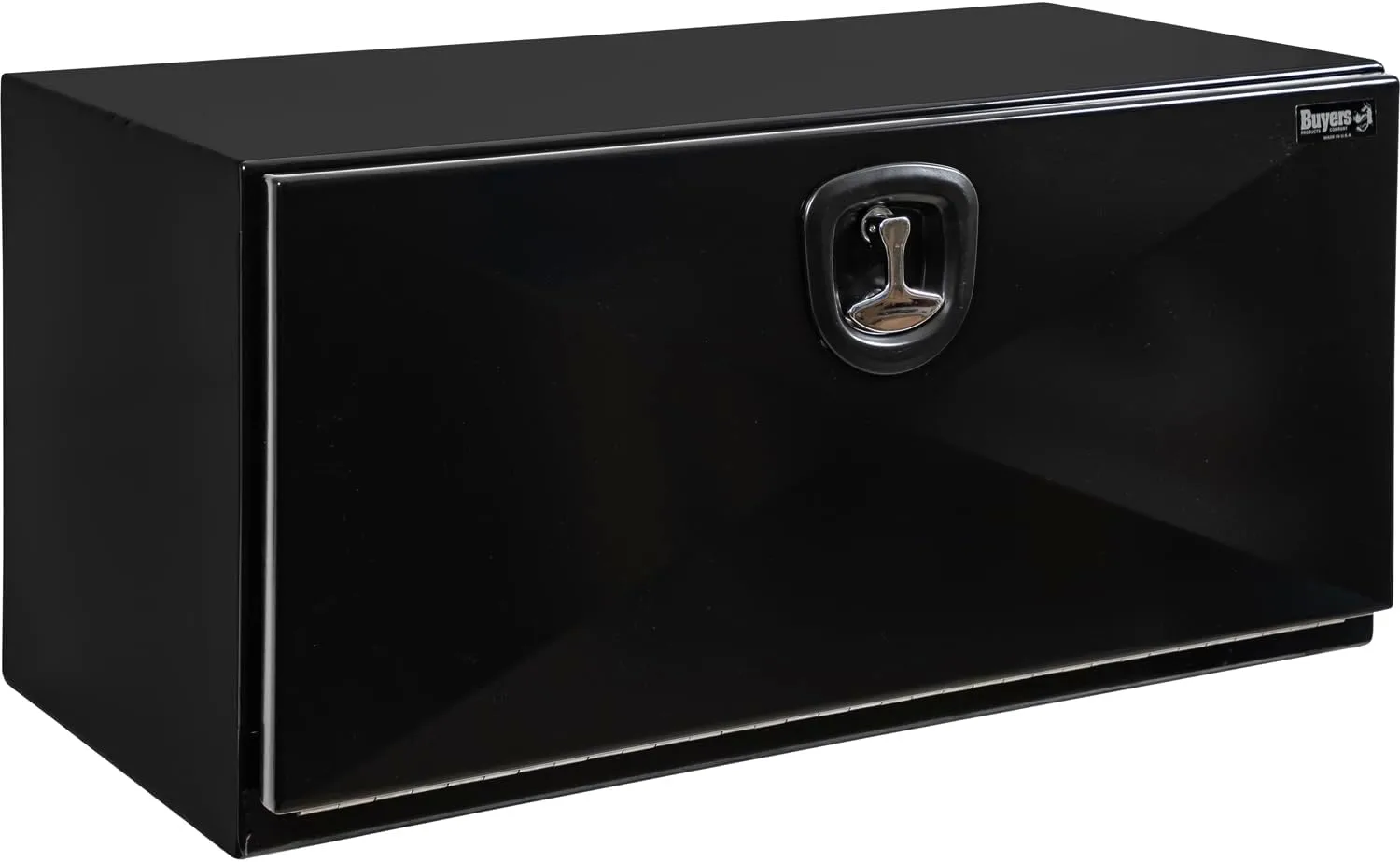 Buyers Products 1752800 Black Pro Series Steel Underbody Truck Box, 18x18x24 Inch, Durable Vehicle Tool Box For Storage and Organization 18 X 18 X 24 Single Latch