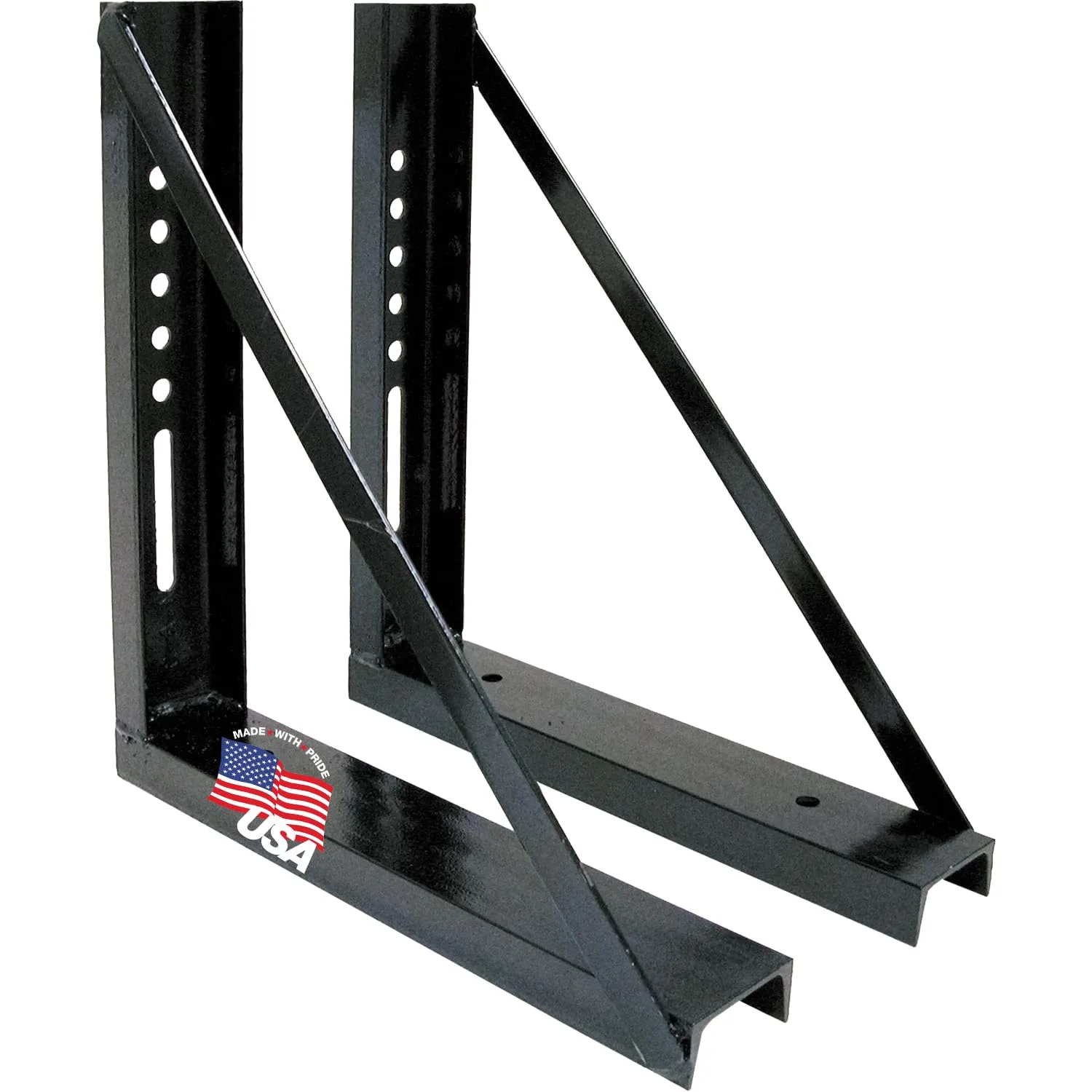 Buyers Products Steel Mounting Brackets for Underbody Truck Tool Boxes, 18 x 18, Set of 2