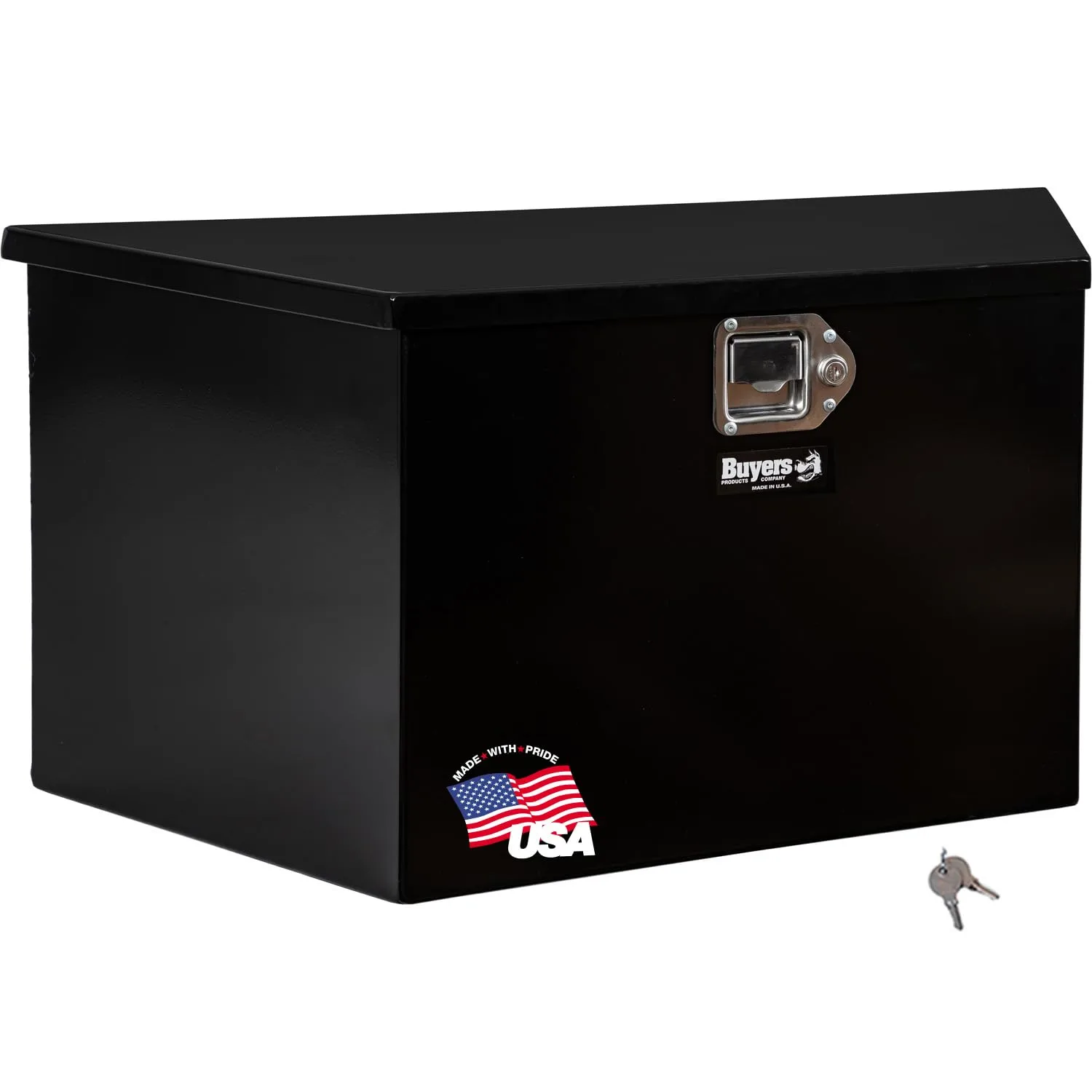 Buyers Products 1701280 Steel Trailer Tongue Toolbox, 34 x 14.5 x 15 in, Black