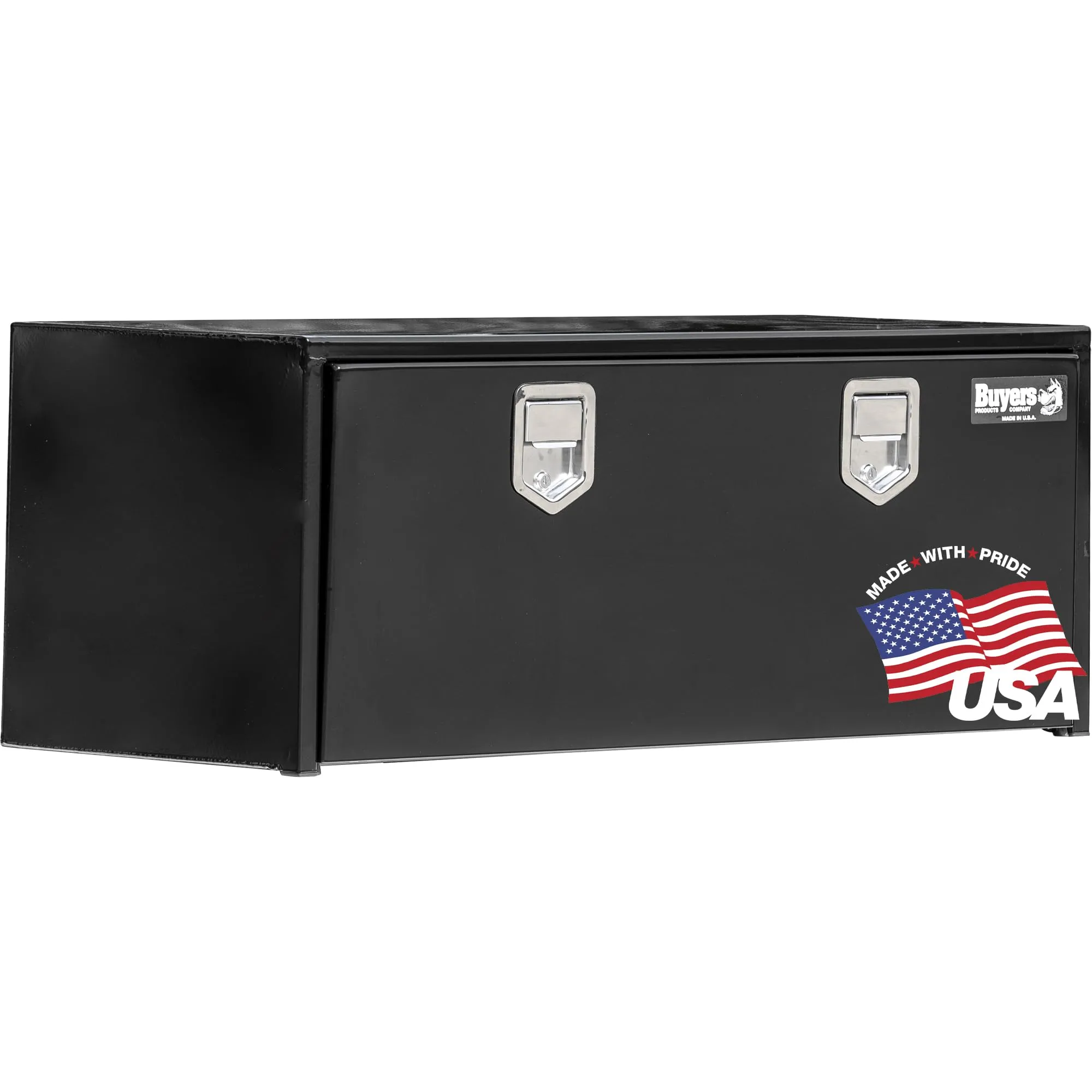 Buyers Products Steel Underbody Truck Box with Lockable Paddle Latch
