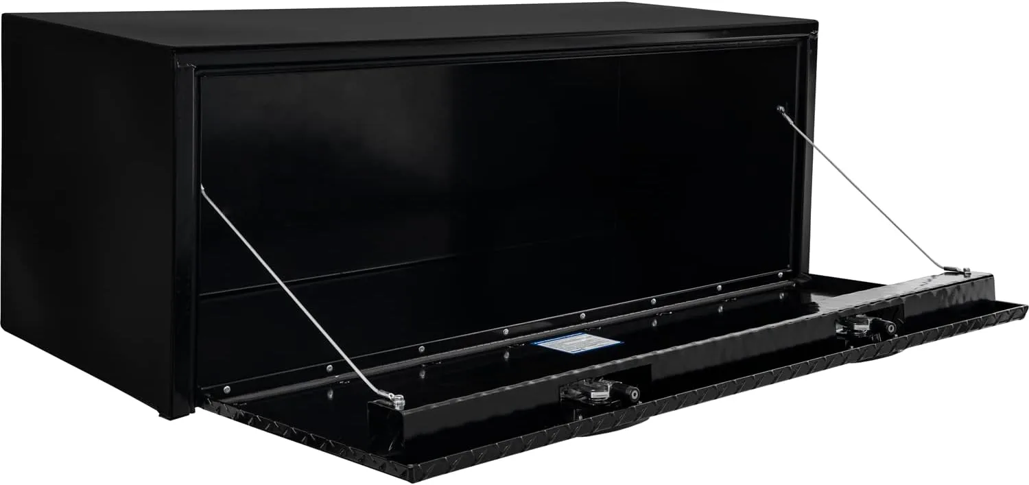 Buyers Products 1702510 Black Underbody Truck Tool Box, 18 x 18 x 48 in