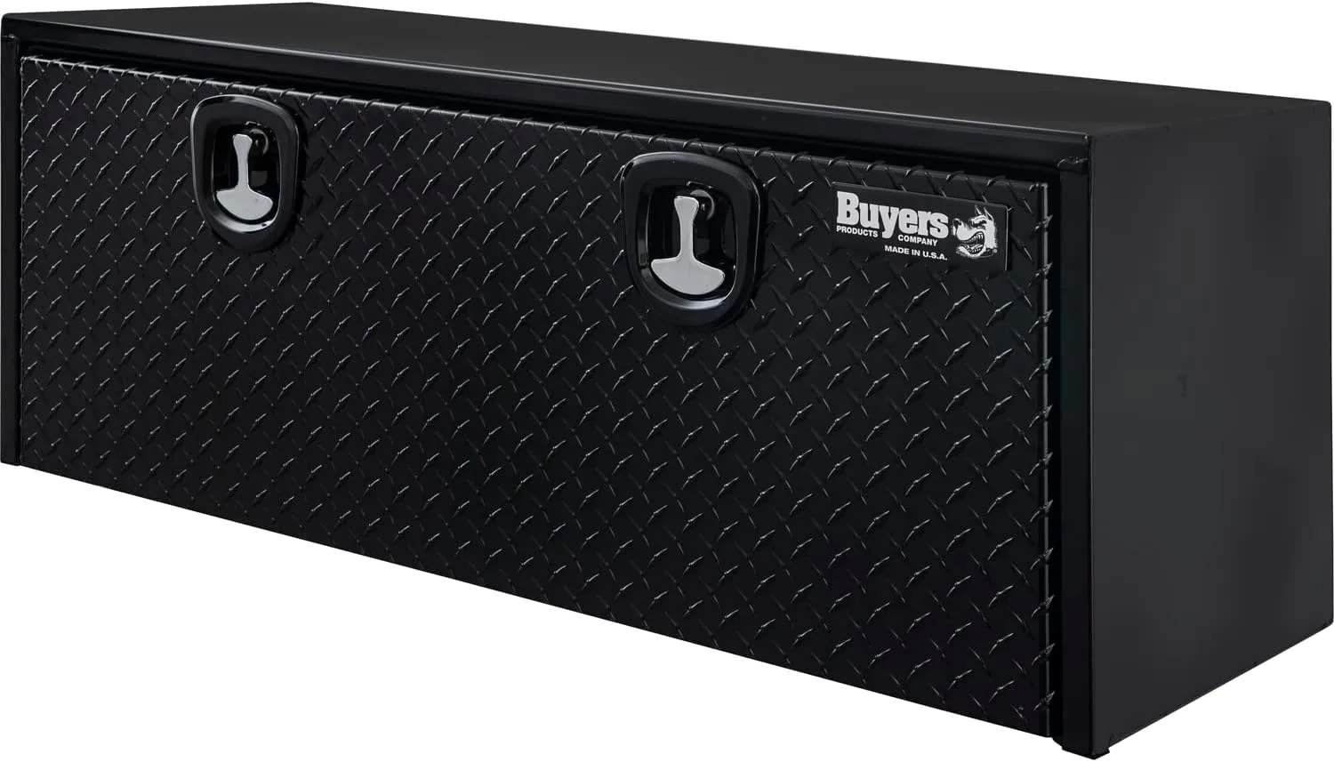 Buyers Products 1702510 Black Underbody Truck Tool Box, 18 x 18 x 48 in