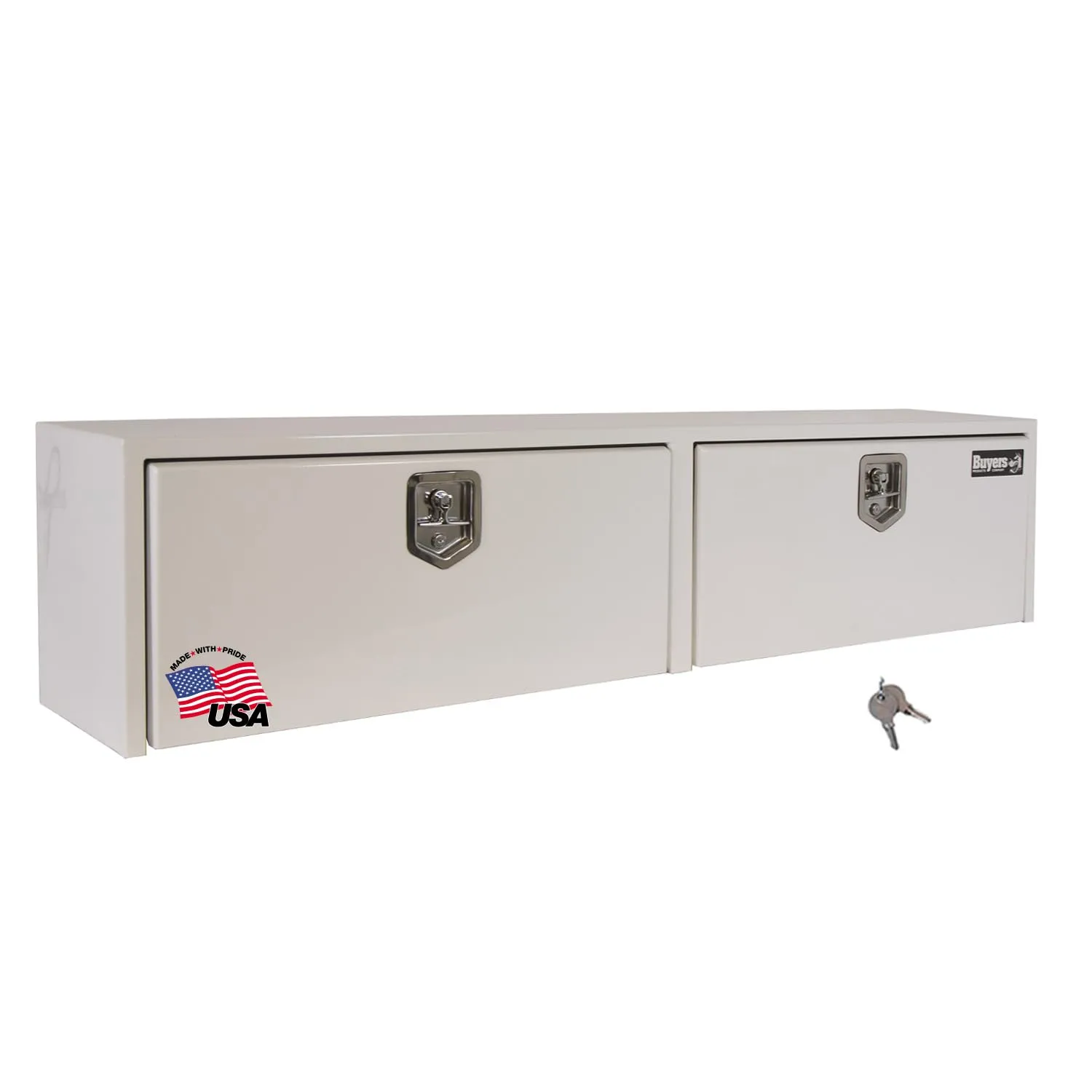 Buyers Products Steel Topsider Truck Box with T-Handle Latch