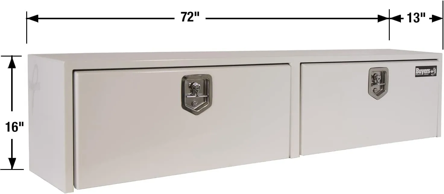 Buyers Products Steel Topsider Truck Box with T-Handle Latch