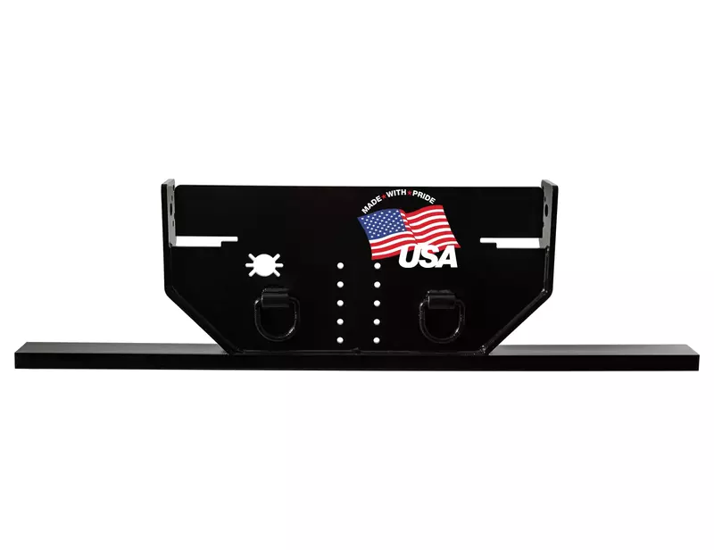 Buyers Products 1809031A Hitch Plate for Pintle Mount — Ford F350/F450/F550, 20,000 lb