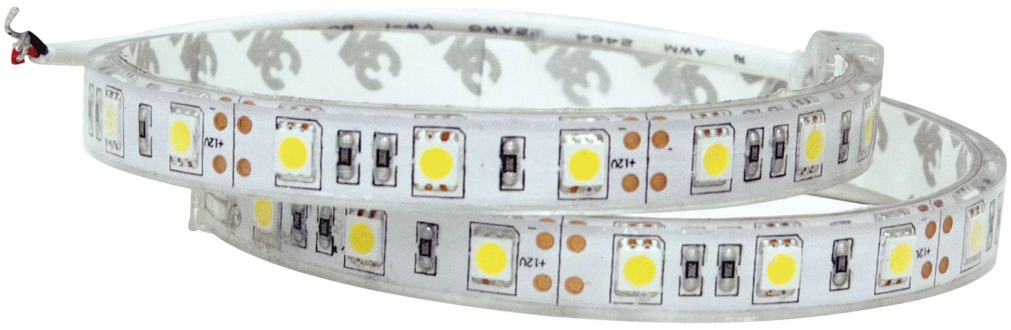 Buyers Products LED Strip Light w/ 3M Adhesive Back, Clear Cool, Cut-to-Fit