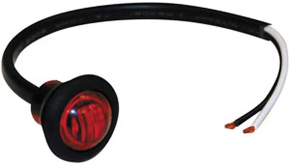 Buyers Products Global Industrial 5627513 3/4" MARKER LIGHT-RED LED