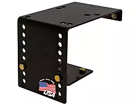 Buyers Products 5201015 Bumper Vise Mount, Black Powdercoat, Pre-Drilled, Hardware Included
