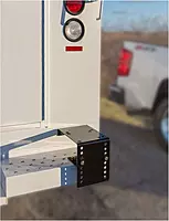 Buyers Products 5201015 Bumper Vise Mount, Black Powdercoat, Pre-Drilled, Hardware Included