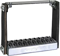 Buyers Products 5231112 Flexible Rubber Step with Galvanized Tread, 12 x 11 in