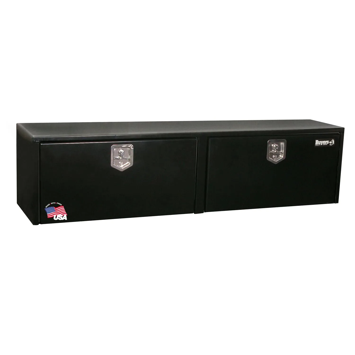 Buyers Products Black Steel Underbody Truck Tool Box