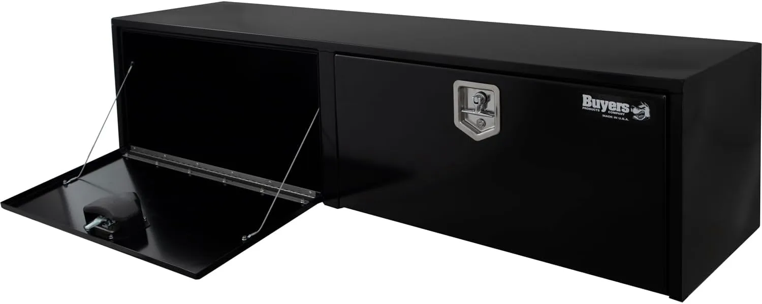 Buyers Products Black Steel Underbody Truck Tool Box
