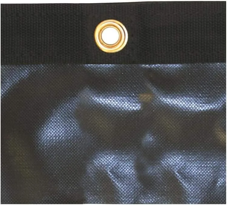 Buyers Products 3008210 Heavy Duty Black Mesh Tarp 7 x 15 Foot, Protective Dumper Trailer Tarp
