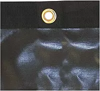 Buyers Products Heavy Duty Black Mesh Tarp 7 x 18 Foot