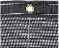 Buyers Products Heavy Duty Black Mesh Tarp 7 x 18 Foot