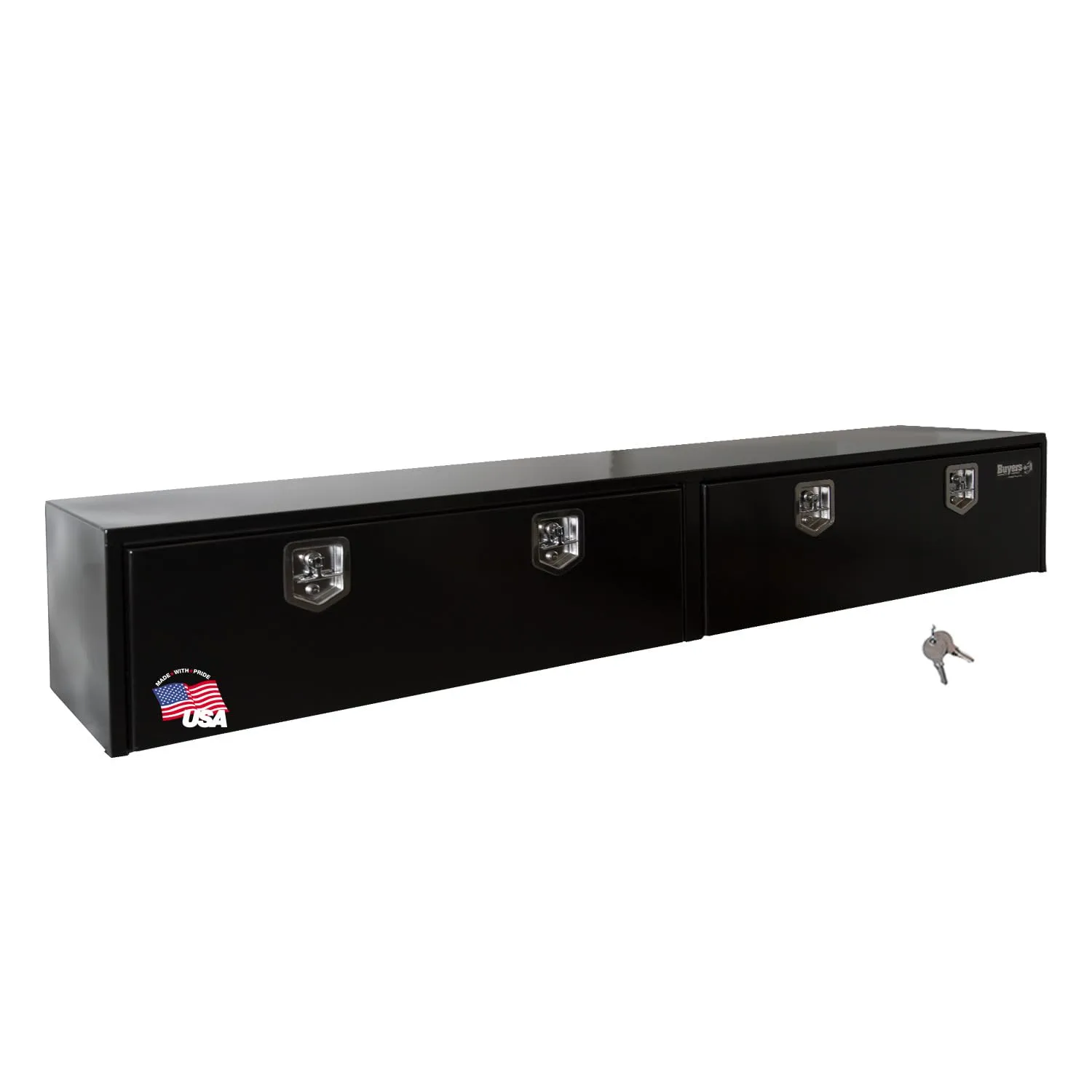 Buyers Products Steel Topsider Truck Box with T-Handle Latch