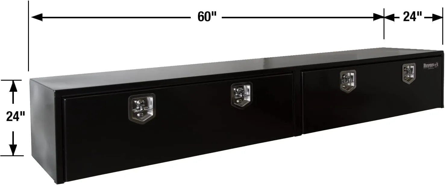 Buyers Products Steel Topsider Truck Box with T-Handle Latch