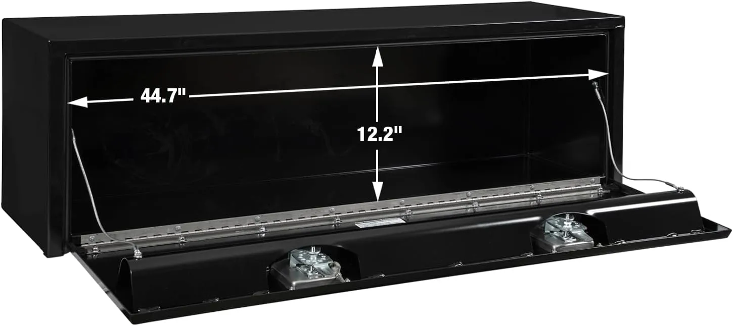 Buyers Products Black Steel Underbody Truck Tool Box