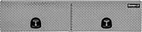 Buyers Products 1701364 Topsider Truck Tool Box, 18x16x88 Inch, Diamond Tread Aluminum, Dual Flip-Up Doors, Locking Compression Latch, Weather Resistant, No-Drill Mount, Made in USA