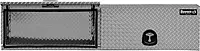 Buyers Products 1701364 Topsider Truck Tool Box, 18x16x88 Inch, Diamond Tread Aluminum, Dual Flip-Up Doors, Locking Compression Latch, Weather Resistant, No-Drill Mount, Made in USA