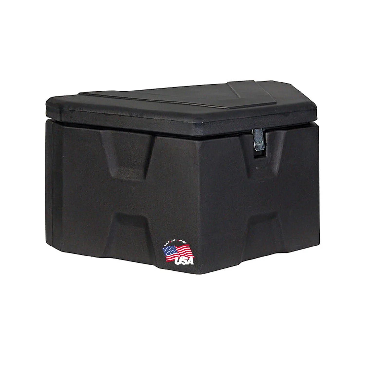 Buyers Products 1701680 Black Poly Trailer Tongue Box, 18 x 19 x 36 in
