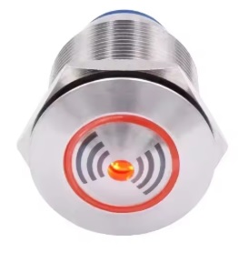 Buzzer Stainless Steel 19/22 mm