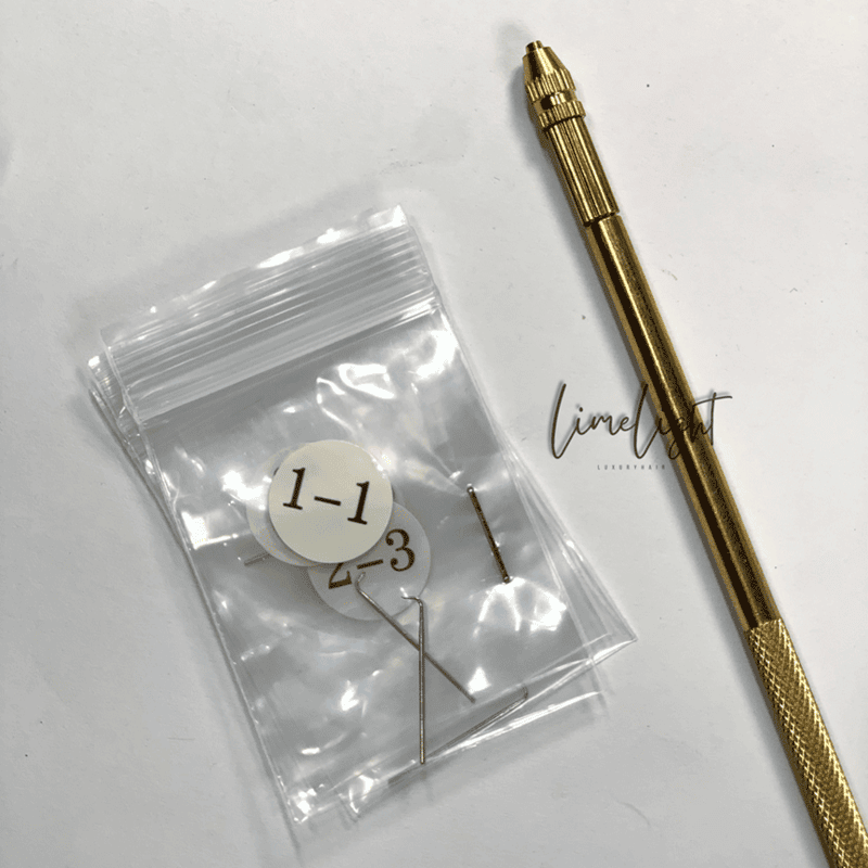 Brass ventilating pin holder