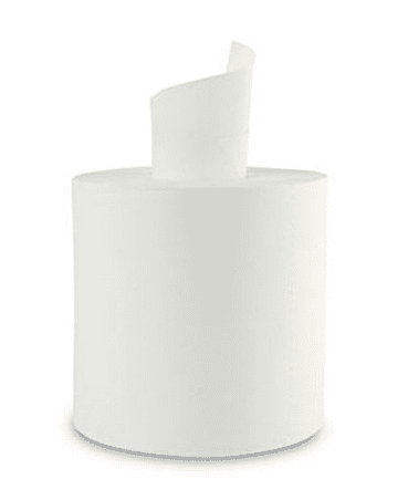 Center-Pull Roll Towels, 2-Ply, 10 x 7.6, White, 600/Roll, 6/Carton