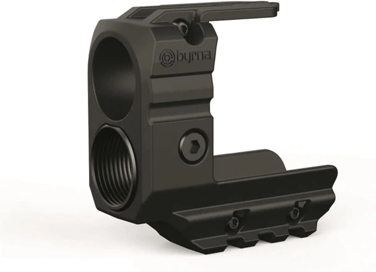 Byrna BOOST Adapter for SD Launcher, Black, Round, 12g CO2, 30 Shots per Cartridge