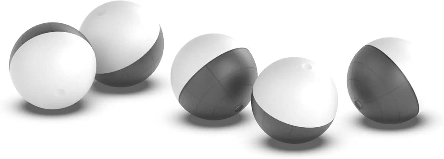 Byrna Projectiles, Pro Training, 95 Count, White/Black - Byrna HD Inert Rounds