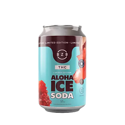 BZB Aloha Ice Soda - 12oz | Case of 24