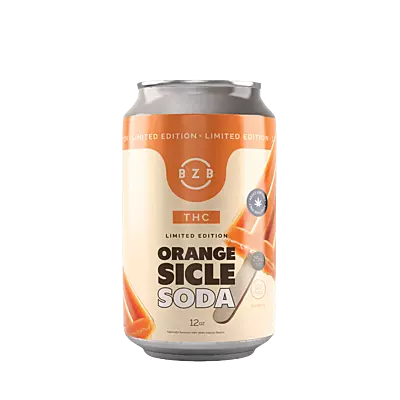Delta-9 THC Soda, 25mg / 12oz - Orangesicle | Case of 24
