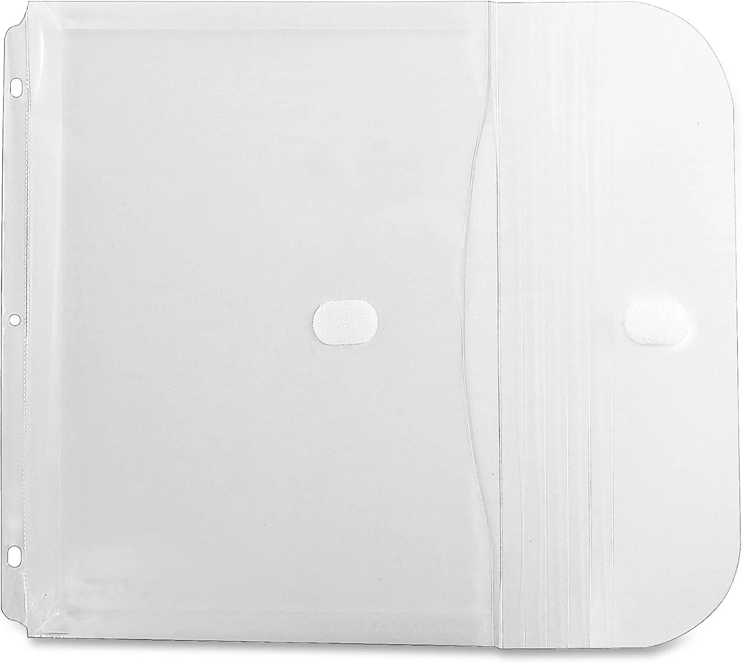 C-Line Poly Binder Pockets, 9.25 x 11.5, Clear, 5/Pack
