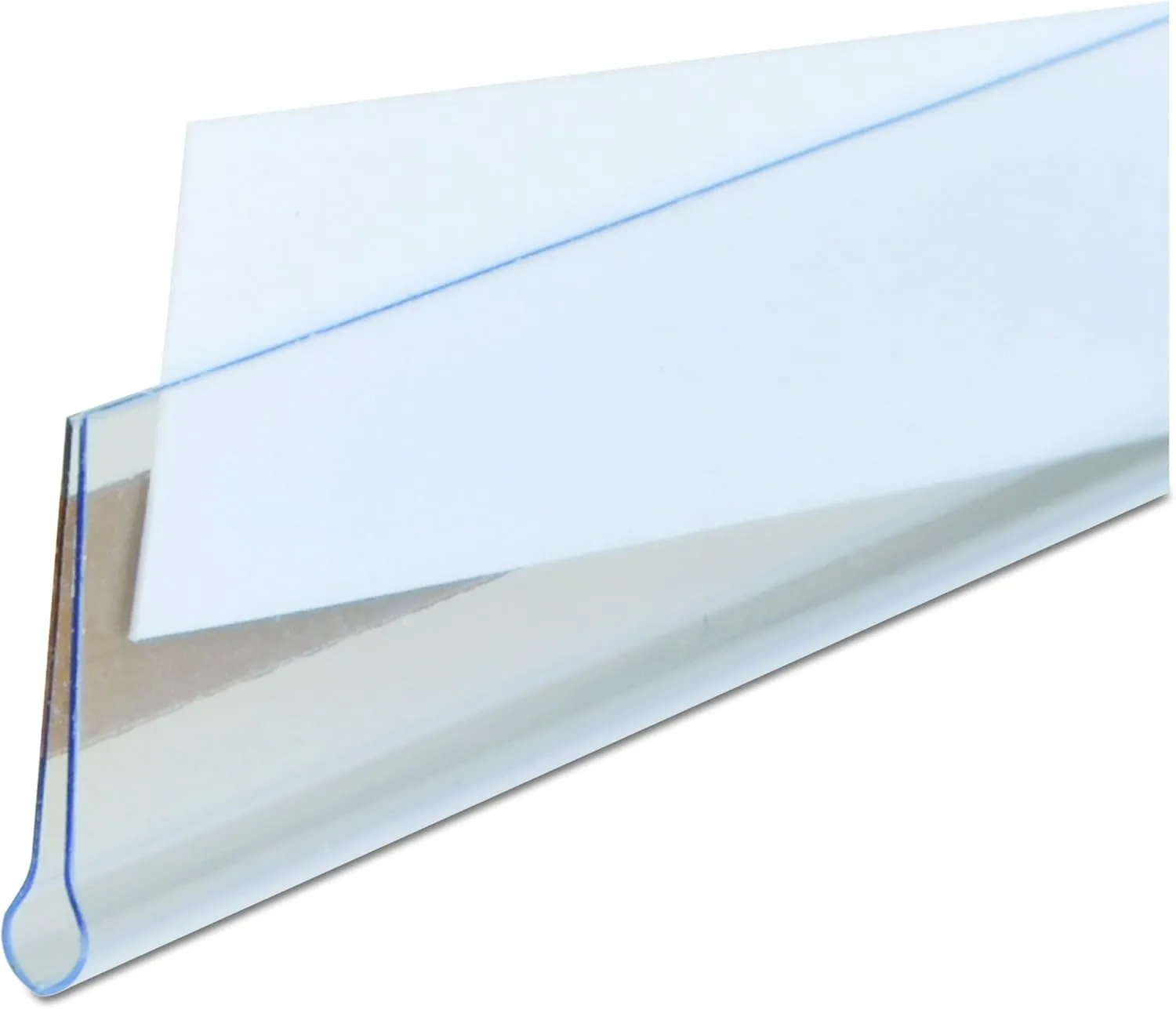 C-Line Self-Adhesive Label Holders, Top Load, 0.5 x 3, Clear - 50/Pack