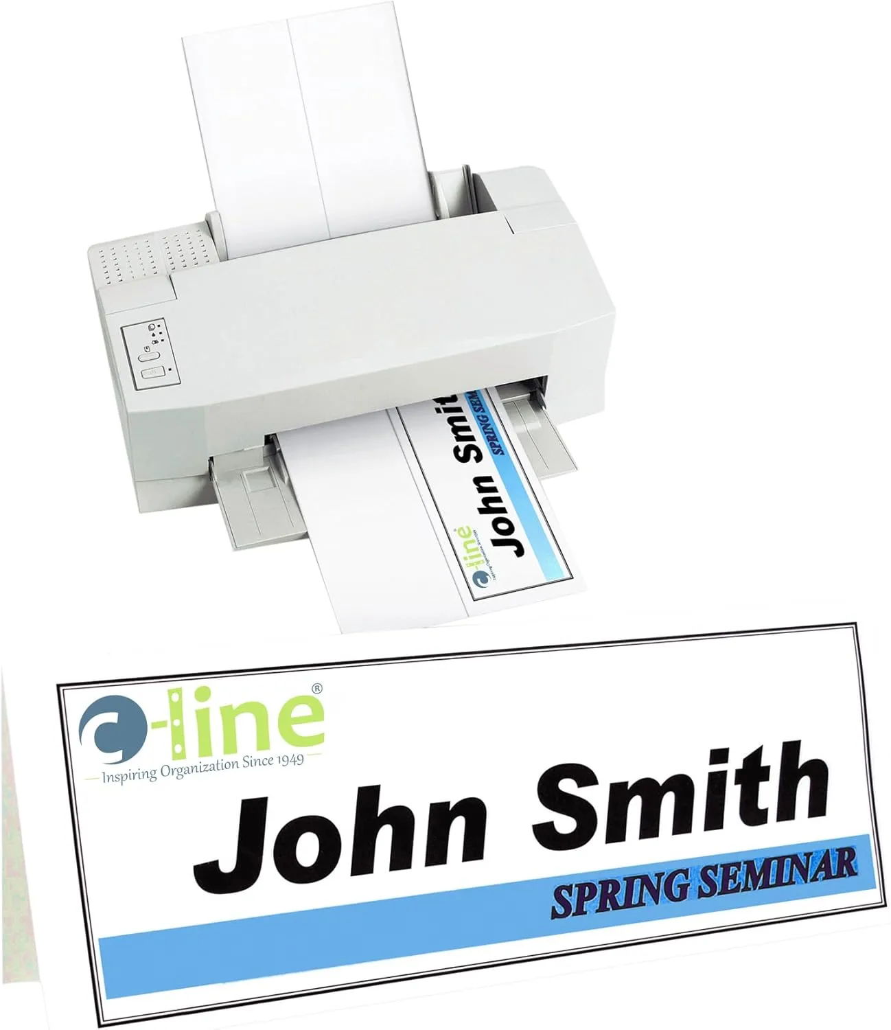 C-Line Name Tent Holders & Scored Name Tent Cards