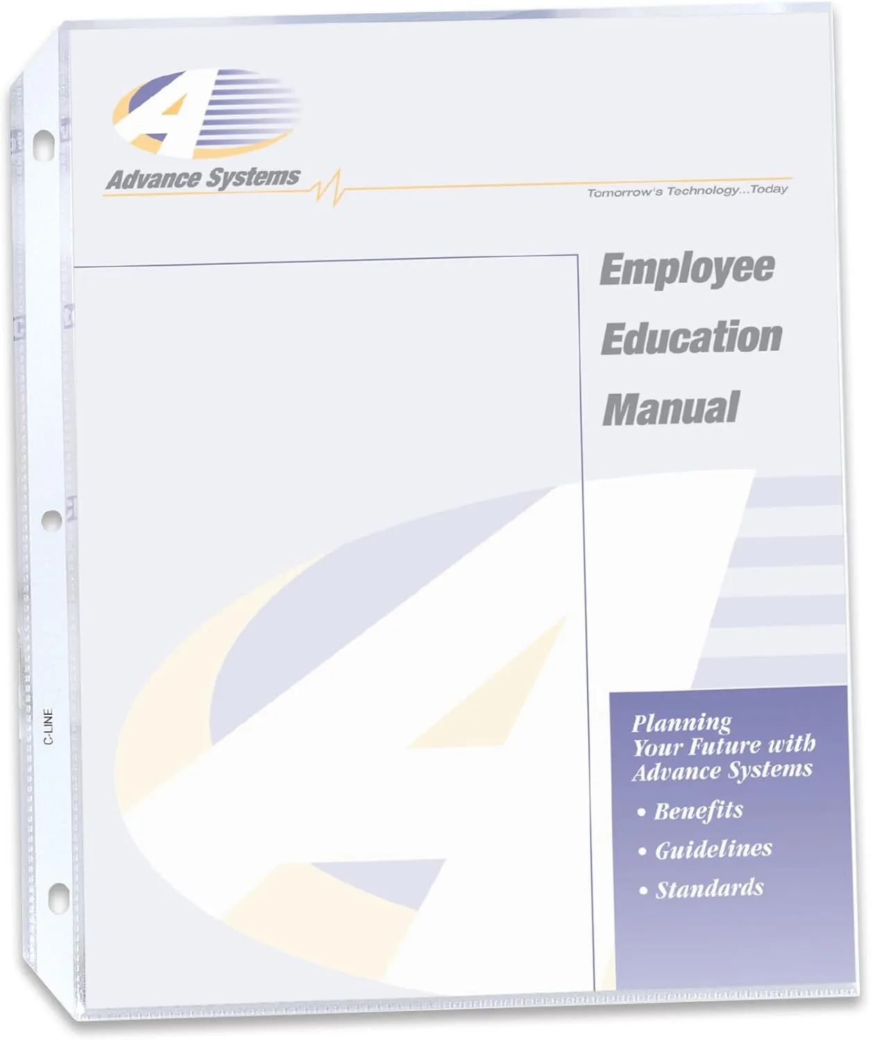 C-Line Top Loading Super Heavyweight Poly Sheet Protectors, Clear, 11 x 8.5 Inches, 50 per Box