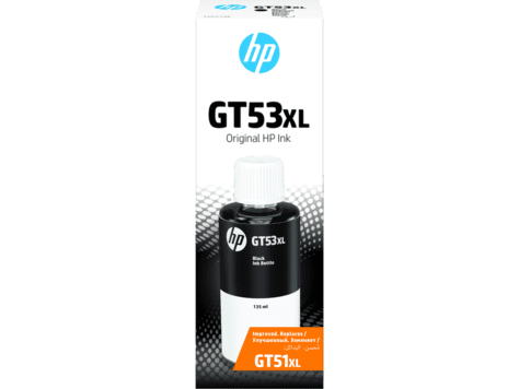 HP GT53XL 135-ml Black Original Ink Bottle (1VV21AE)