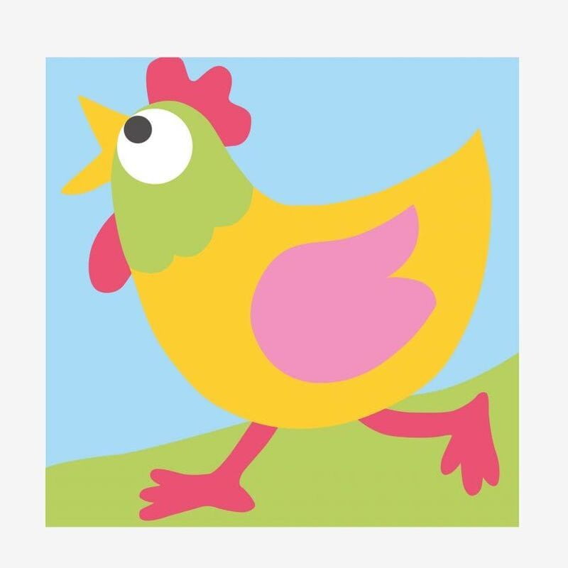 Kit Impara a Ricamare - Gallina Kit Impara a Ricamare - Gallina