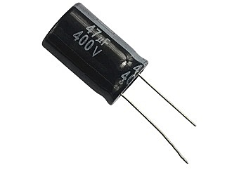 47uF, 400V Radial Aluminum Electrolytic Capacitor 47uF, 400V Radial Aluminum Electrolytic Capacitor