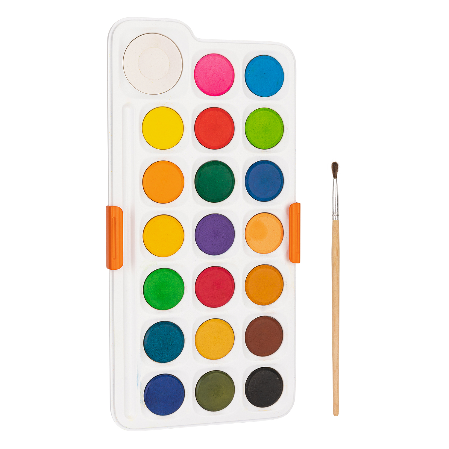 DELI C10-21 WATER COLOR PAINTS 21 COLORS