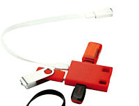 USB Hub with detachable cable