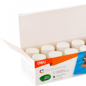 DELI C14-12 TEMPERA POSTER COLOR 25ML/BTL