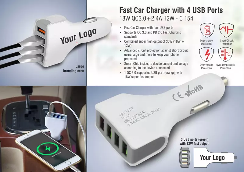 Fast car charger