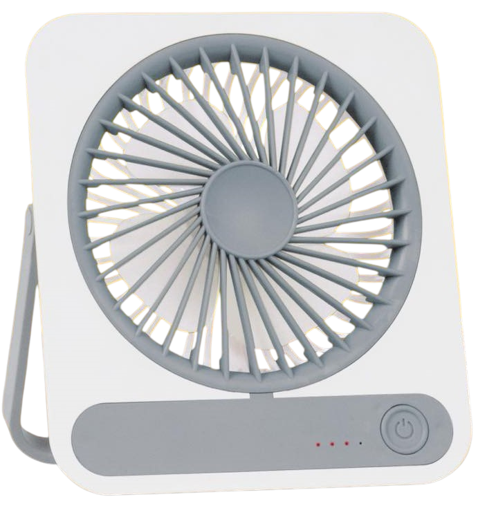 Zephyr: Rechargeable fan with 3 level speed adjustment | 1200mah battery